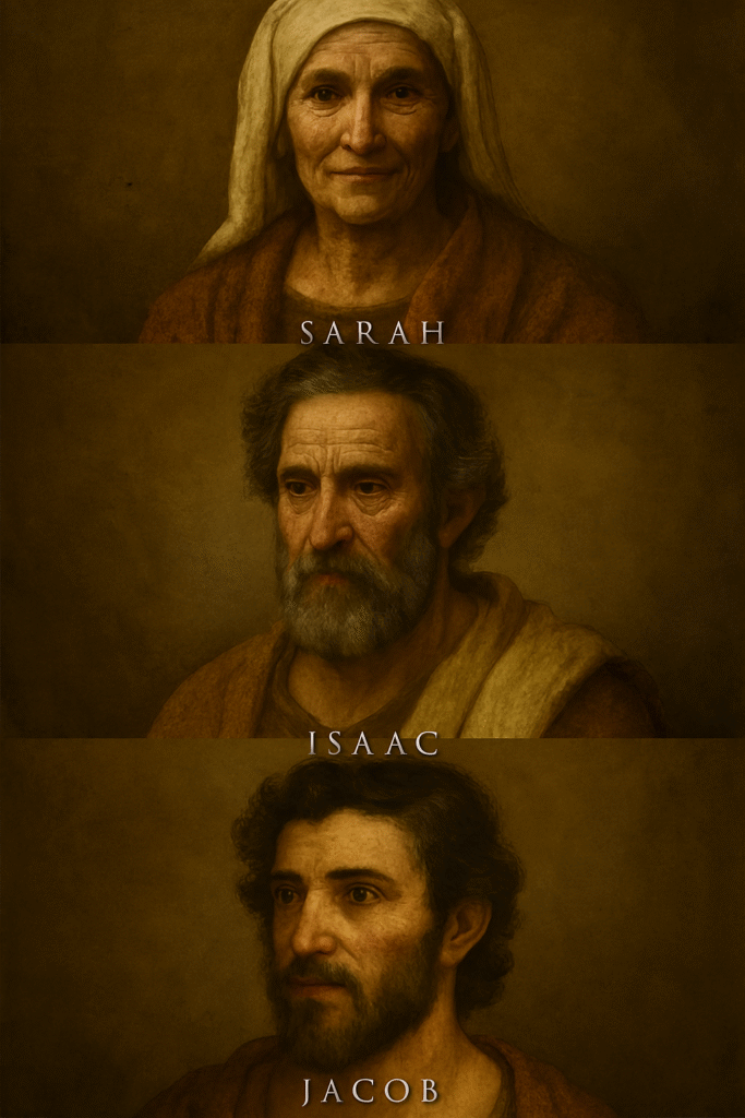image of sarah, issac, and jacobn