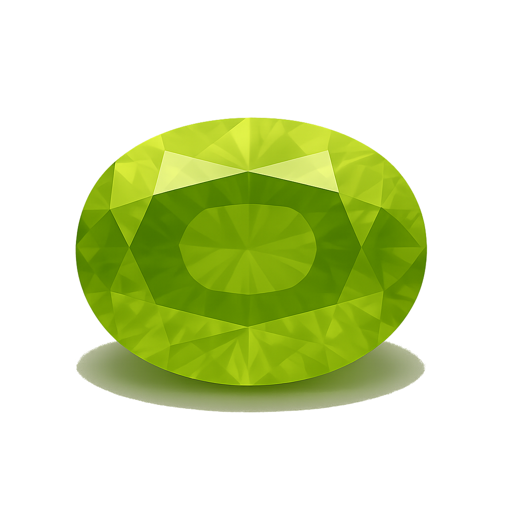 image of gem cut chrysolite